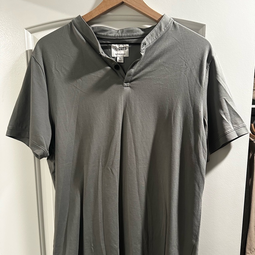 Cuts Gray Friday Projects Polo Shirt